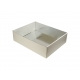 Pudełko kartonowe z folią PE metalizowaną 350x270x90 mm 