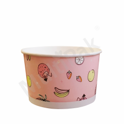 Kubek na lody z nadrukiem 245ml