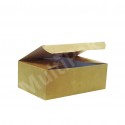 Małe brązowe pudełko KRAFT na kurczaki, nuggetsy, frytki /A100