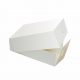 Małe białe pudełko cukiernicze 125x210x70 mm 