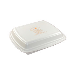 Pojemnik styropianowy obiadowy niedzielony 