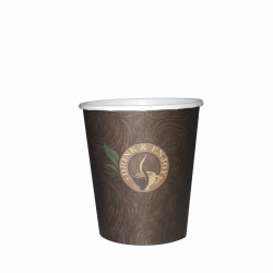Kubek papierowy do kawy "Drink&Enjoy" 200/280 ml (50szt.)
