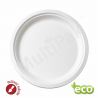 NATURA Talerz ekologiczny z trzciny cukrowej Ø26 cm /A50