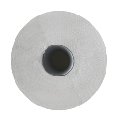 Papier toaletowy biały tłoczony - gruba rolka 