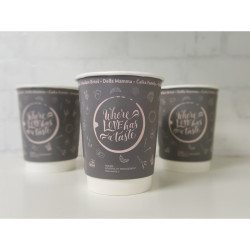 Kubek papierowy termiczny 250 ml FULL COLOR 