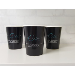 Kubek papierowy 300 ml z nadrukiem FULL COLOR 