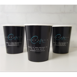 Kubek papierowy 250 ml z nadrukiem FULL COLOR 