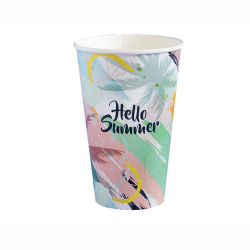 Kubek papierowy 180 ml z nadrukiem FULL COLOR  