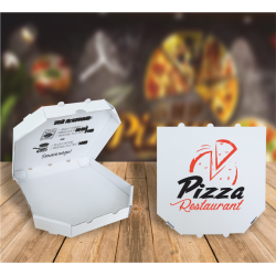 Pudełko atestowane 26x26 cm na pizzę 