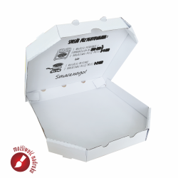 Pudełko na pizzę atestowane 32x32 cm z nadrukiem indywidualnym