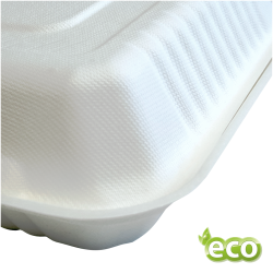 Pojemnik obiadowy Menu Box z trzciny cukrowej 