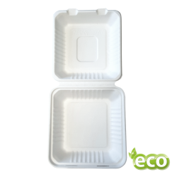 Pojemnik obiadowy Menu Box z trzciny cukrowej 