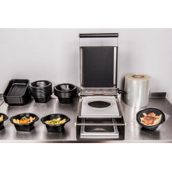 Ręczna zgrzewarka do pojemników, tacek 100mm + matryca /AG02E