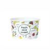 Miseczka papierowa na lody "Fresh and Sweet" 245ml