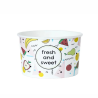 Miseczka papierowa na lody "Fresh and Sweet" 360 ml