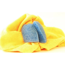 Mop z mikrofibry z gąbką Gosia 