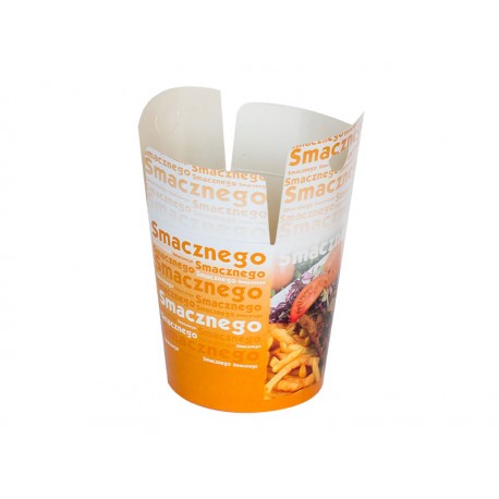 Kebab box "Smacznego" 500 ml 