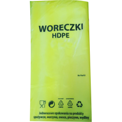 Woreczki HDPE 18x4x45 cm 