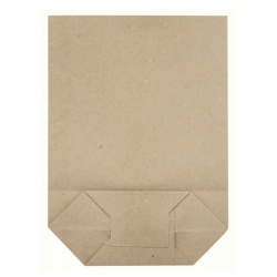 Brązowa torebka papierowa krzyżowa - pojemność 5kg