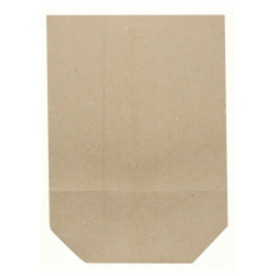 Brązowa torebka papierowa krzyżowa - pojemność 0,5kg