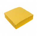 Serwetki gastronomiczne ząbkowane żółte 15 cm /A200