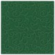Serwetki składane 40x40 cm "ROYAL Collection" ciemna zieleń ornaments
