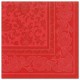 Serwetki składane 40x40cm "ROYAL Collection" czerwone ornaments