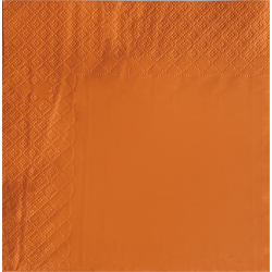 Serwetki składane 33x33 cm pomarańczowe 