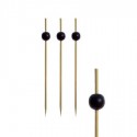 FINGERFOOD - bambusowe patyczki BLACK PEARL 12,5 cm /A250