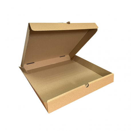 Pudełko kartonowe na pizzę szare 36x36 cm 