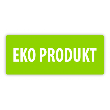 Etykieta logistyczna "EKO PRODUKT" rolka /A1000