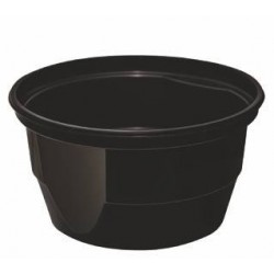 Miska plastikowa Easy Handle czarna 460 ml /A50