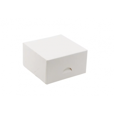 Pudełko cukiernicze białe 130x130x70 mm /A220