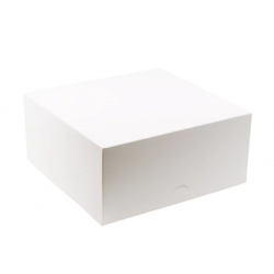 Pudełko cukiernicze białe 260x260x120 mm /A150