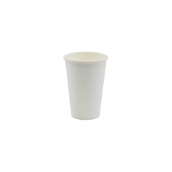 Kubek papierowy do kawy 180 ml BIAŁY /A100