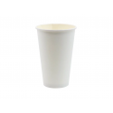 Kubek papierowy do kawy 400 ml BIAŁY /A50