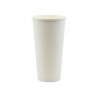 Kubek papierowy do kawy 500 ml BIAŁY /A50