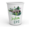 Ekologiczny kubek papierowy termiczny bez opłaty SUP 