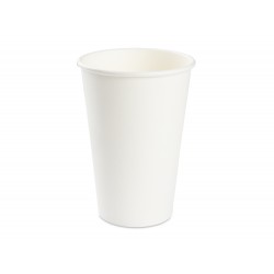 Biały kubek papierowy do kawy 250 ml BIO ekologiczny 