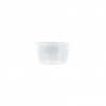 Miska plastikowa Easy Handle transparentna 560 ml - wielokrotnego użytku /A50