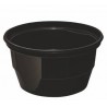 Miska plastikowa Easy Handle czarna 560 ml - wielokrotnego użytku /A50