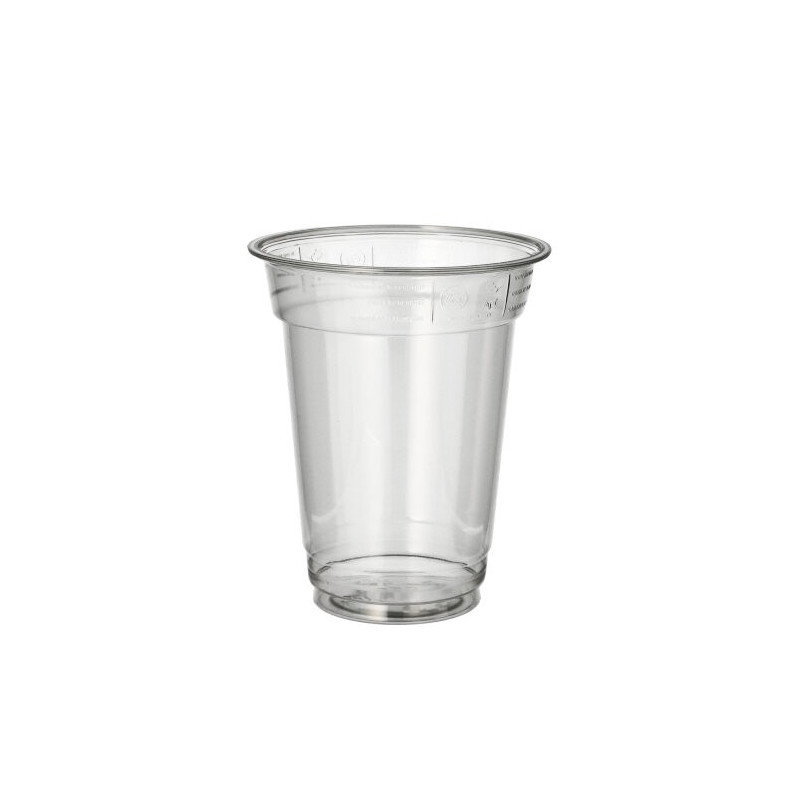 Kubki plastikowe PREMIUM do smoothie, soków, (kubek PET) 250 ml /A50