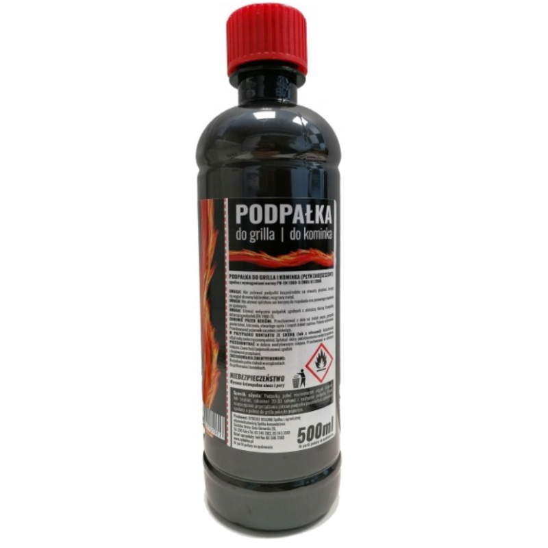 Podpałka do grilla i kominka parafinowa 500 ml /1szt.