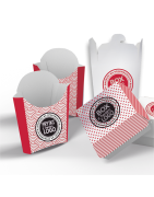 Opakowania fast-food z nadrukiem