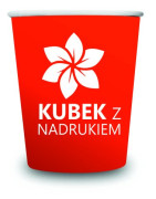 Kubki jednowarstwowe PEŁNY ZADRUK