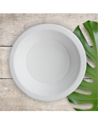 Talerze i miski z trzciny cukrowej